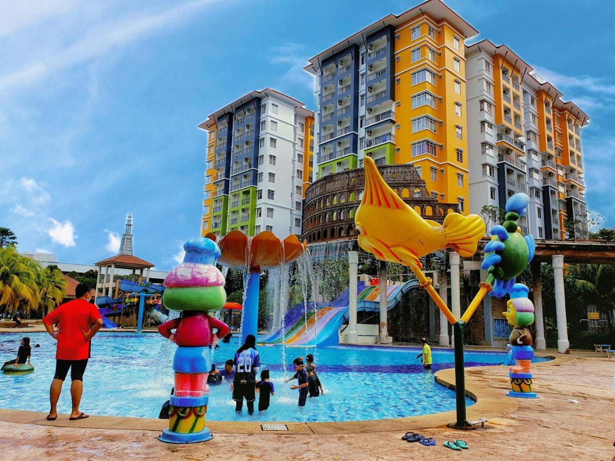 Melaka Top Largest Waterpark Resort - By Youbnb Homestay Melaka Kültér fotó
